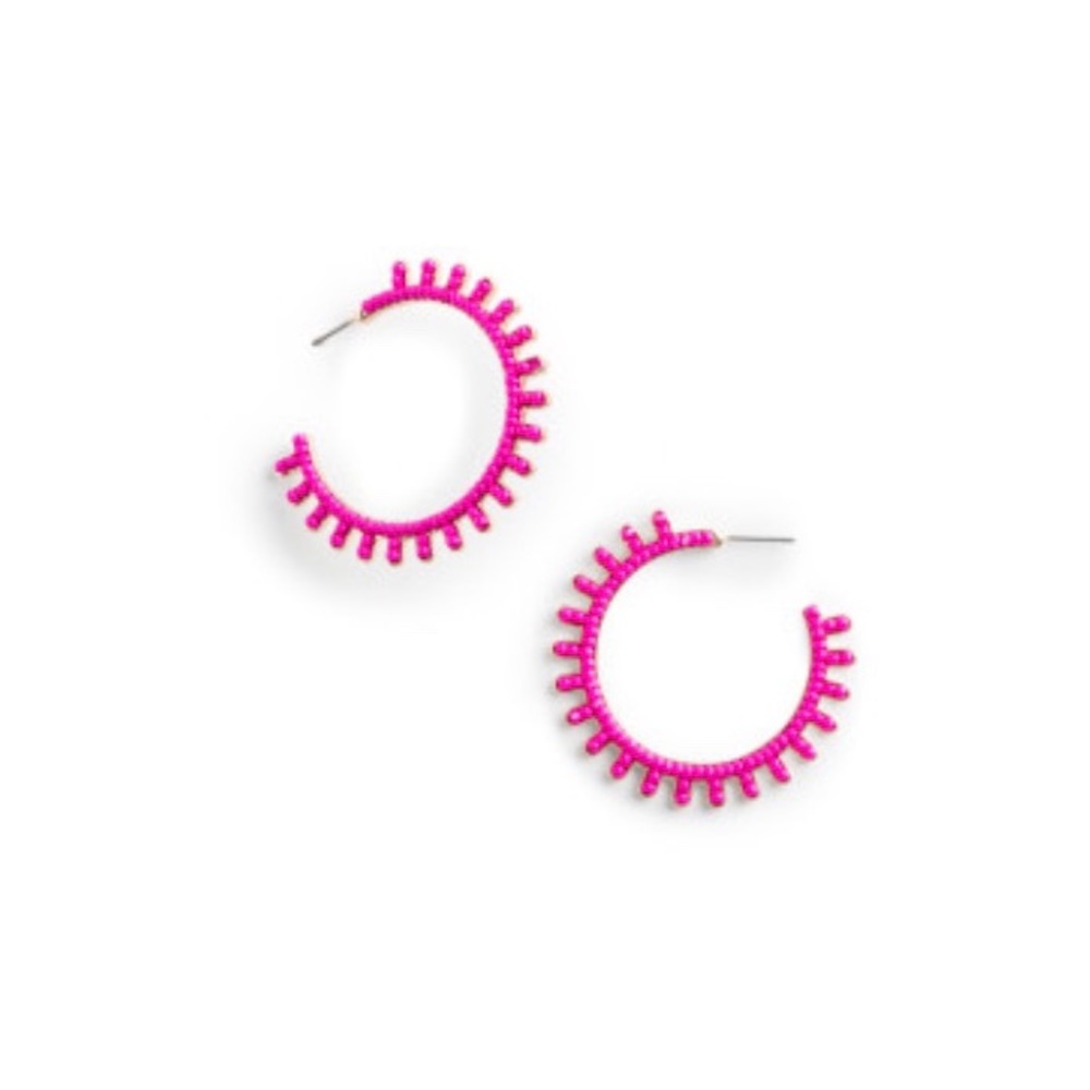 86 York - Marlowe Beaded Hoop Earrings